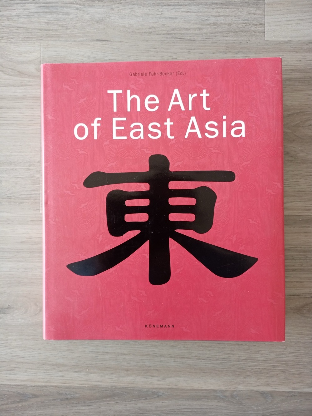 The Art of East Asia - Red Decorative Book Cover